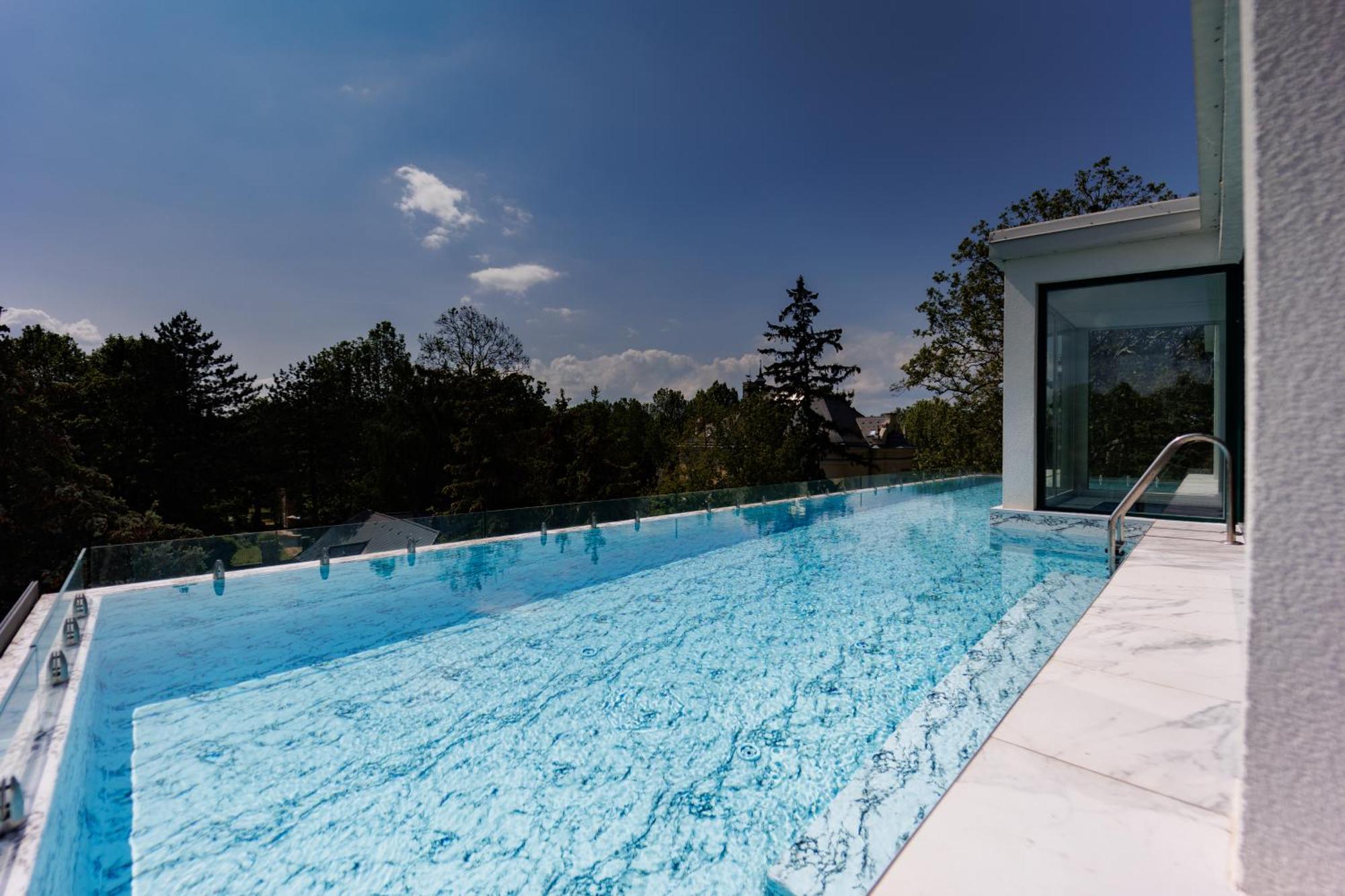 Villa Bauhaus Labi Garden Wellness Apartman Siofok Bagian luar foto