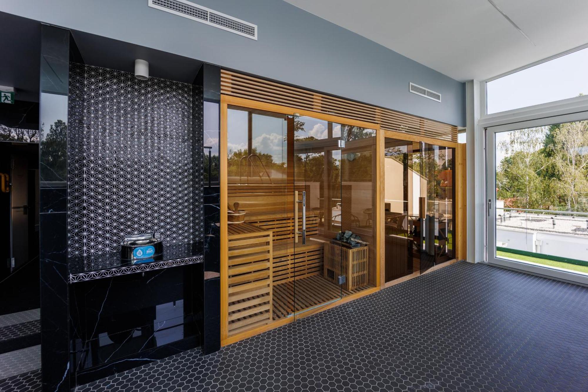Villa Bauhaus Labi Garden Wellness Apartman Siofok Bagian luar foto